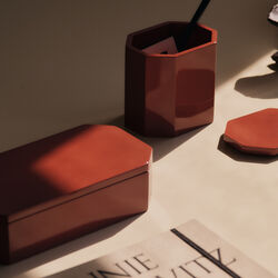 Nova Oppbevaringsboks Medium, picante red, Ferm Living